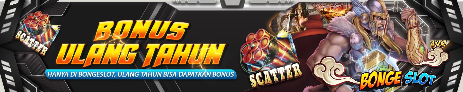 BONUS BIRTHDAY BONGESLOT